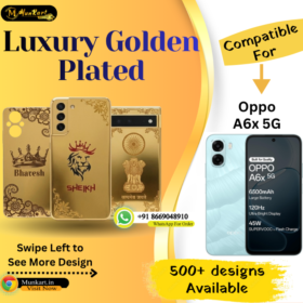 Oppo A6x 5G Stylish Golden Panel