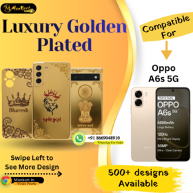 Oppo A6s 5G Premium Golden Back Plate