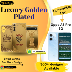 Oppo A5 Pro 5G Premium Golden Back Panel