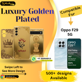 Oppo F29 5G Stylish Golden Back Plate