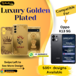 Oppo K13 5G Stylish Golden Panel