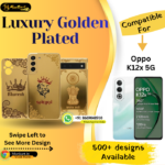 Oppo K12x 5G Premium Golden Back Plate