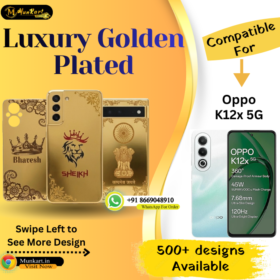 Oppo K12x 5G Premium Golden Back Plate