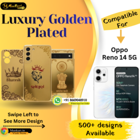 Oppo Reno 14 5G Luxury Golden Back Glass
