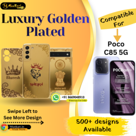 Poco C85 5G Classic Golden Back Plate