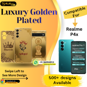 Realme P4x 4G Luxury Golden Glass