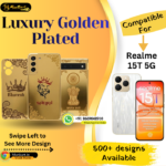 Realme 15T 5G Luxury Golden Panel
