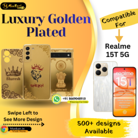 Realme 15T 5G Luxury Golden Panel