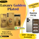 Realme P4 5G Premium Golden Back Glass