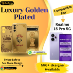 Realme 15 Pro 5G Stylish Golden Panel