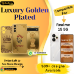 Realme 15 5G Premium Golden Back Plate