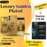 Realme C75 5G Premium Golden Back Plate