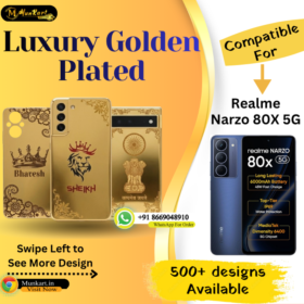 Realme Narzo 80X 5G Luxury Golden Panel