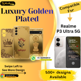 Realme P3 Ultra 5G Premium Golden Back Plate