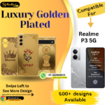 Realme P3 5G Luxury Golden Mobile Panel