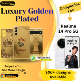 Realme 14 Pro 5G Premium Golden Back Glass