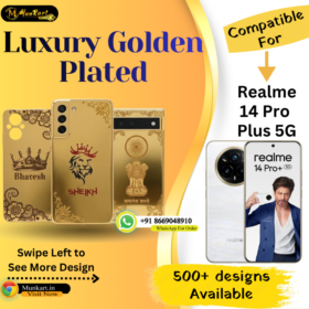Realme 14 Pro Plus 5G Stylish Golden Panel