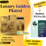 Realme P3 Pro 5G Premium Golden Back Plate