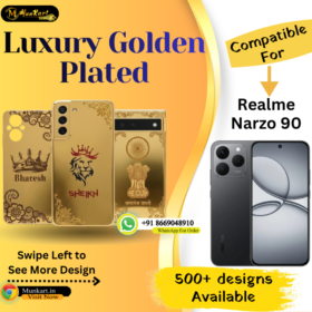 Realme Narzo 90 Premium Golden Back Panel