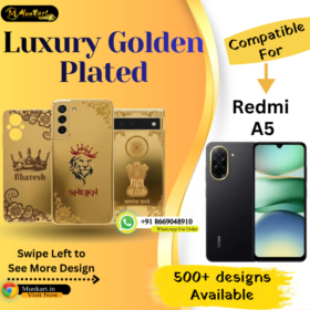 Redmi A5 Classic Golden Back Panel