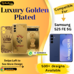 Samsung S25 FE 5G Luxury Golden Panel