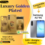 Samsung A17 5G Premium Golden Back Plate