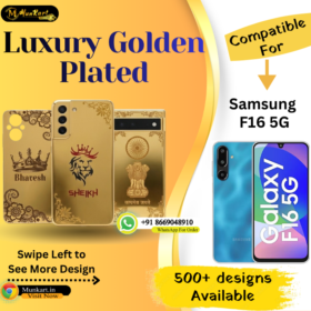 Samsung F16 5G Premium Golden Back Glass