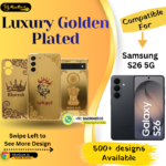 Samsung S26 5G Premium Golden Back Plate