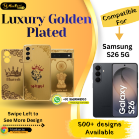 Samsung S26 5G Premium Golden Back Plate