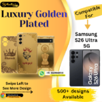 Samsung S26 Ultra 5G Luxury Golden Back Glass