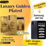Samsung A07 5G Premium Golden Back Plate