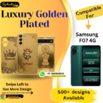 Samsung F07 4G Classic Golden Back Glass