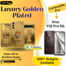 Vivo Y31 Pro 5G Premium Golden Back Plate