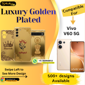 Vivo V60 5G Premium Golden Mobile Panel