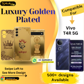 Vivo T4R 5G Stylish Golden Mobile Panel