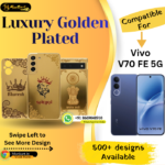 Vivo V70 FE 5G Stylish Golden Back Plate