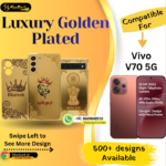 Vivo V70 5G Luxury Golden Back Glass