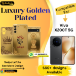 Vivo X200T 5G Stylish Golden Back Plate