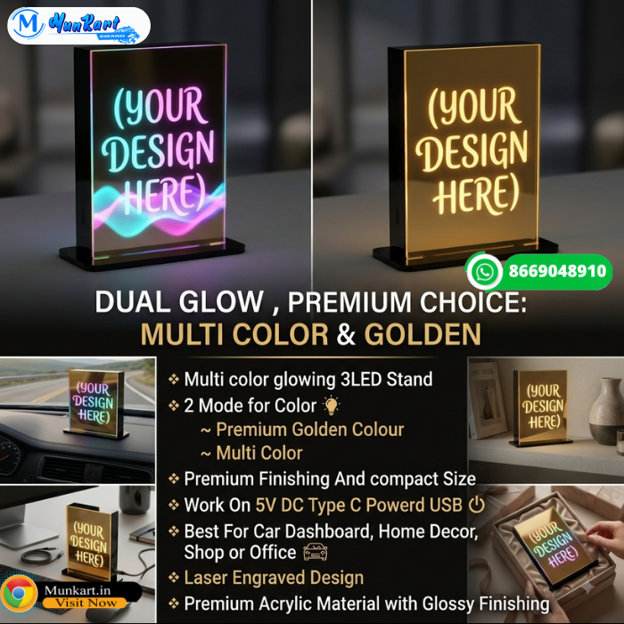 LED Stand Frame For Car Dashboard 1