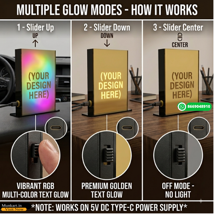 LED Stand Frame For Car Dashboard 3