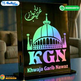 KGN Sarkar LED Light Stand | Table Top Multicolor Glowing Stand